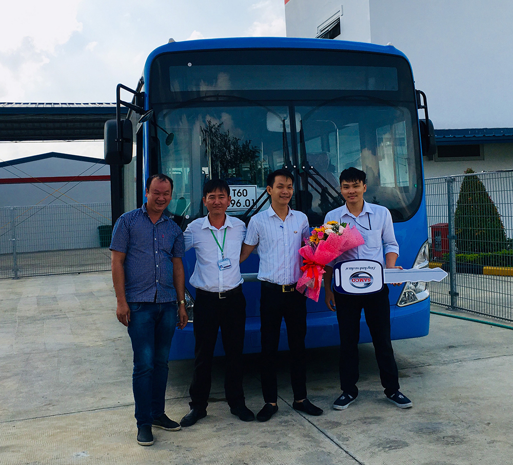 Bàn giao xe Samco City D.60