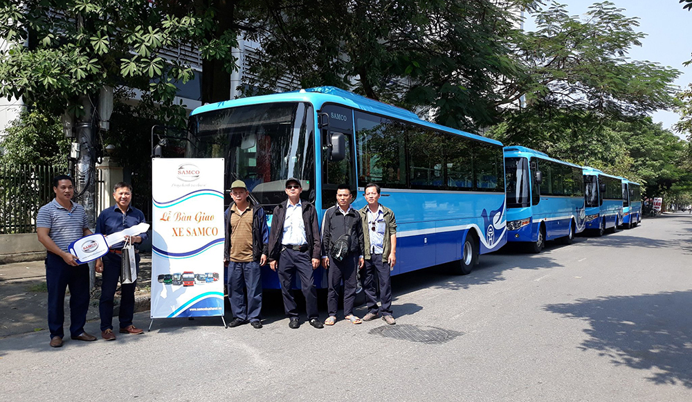 Bàn giao xe xe Samco City I.55
