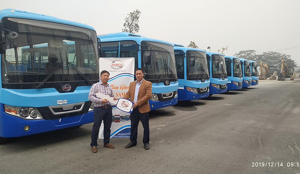 Bàn giao xe xe Samco City I.55