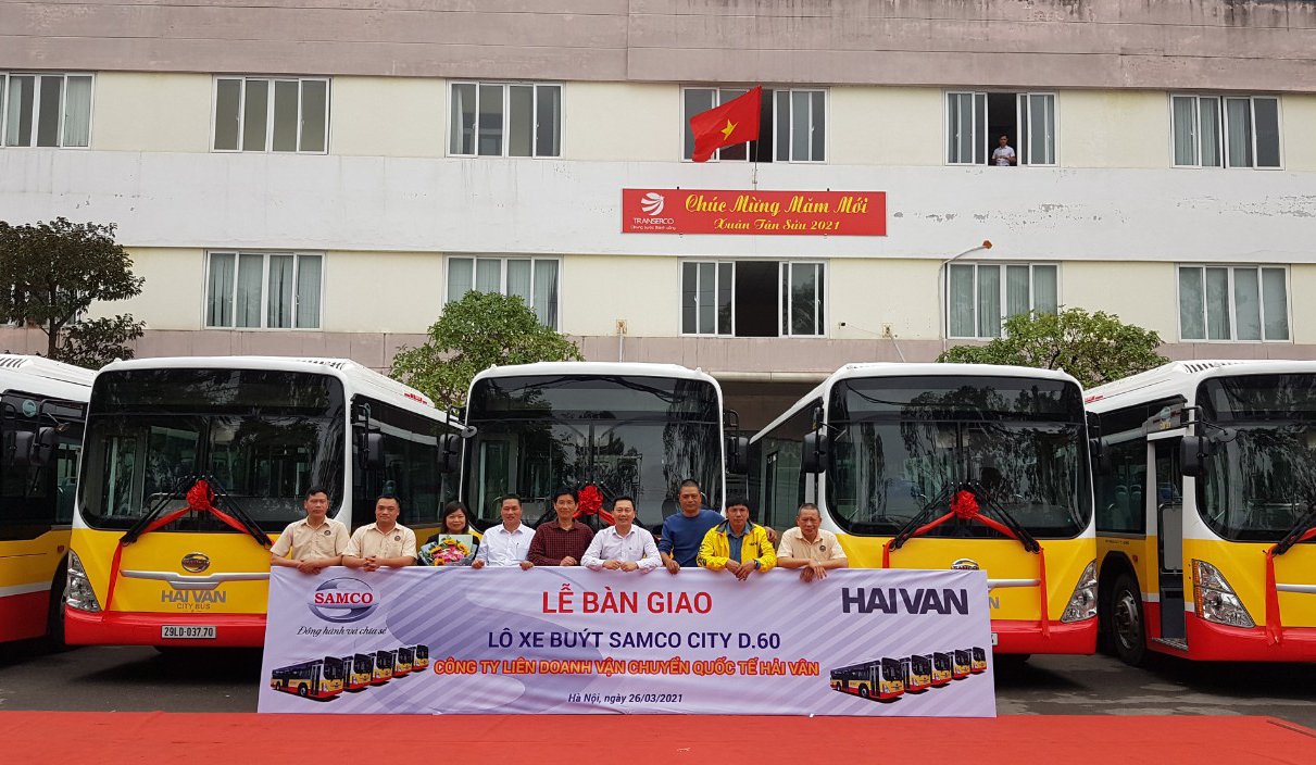 Lễ bàn giao lô xe buýt Samco D60