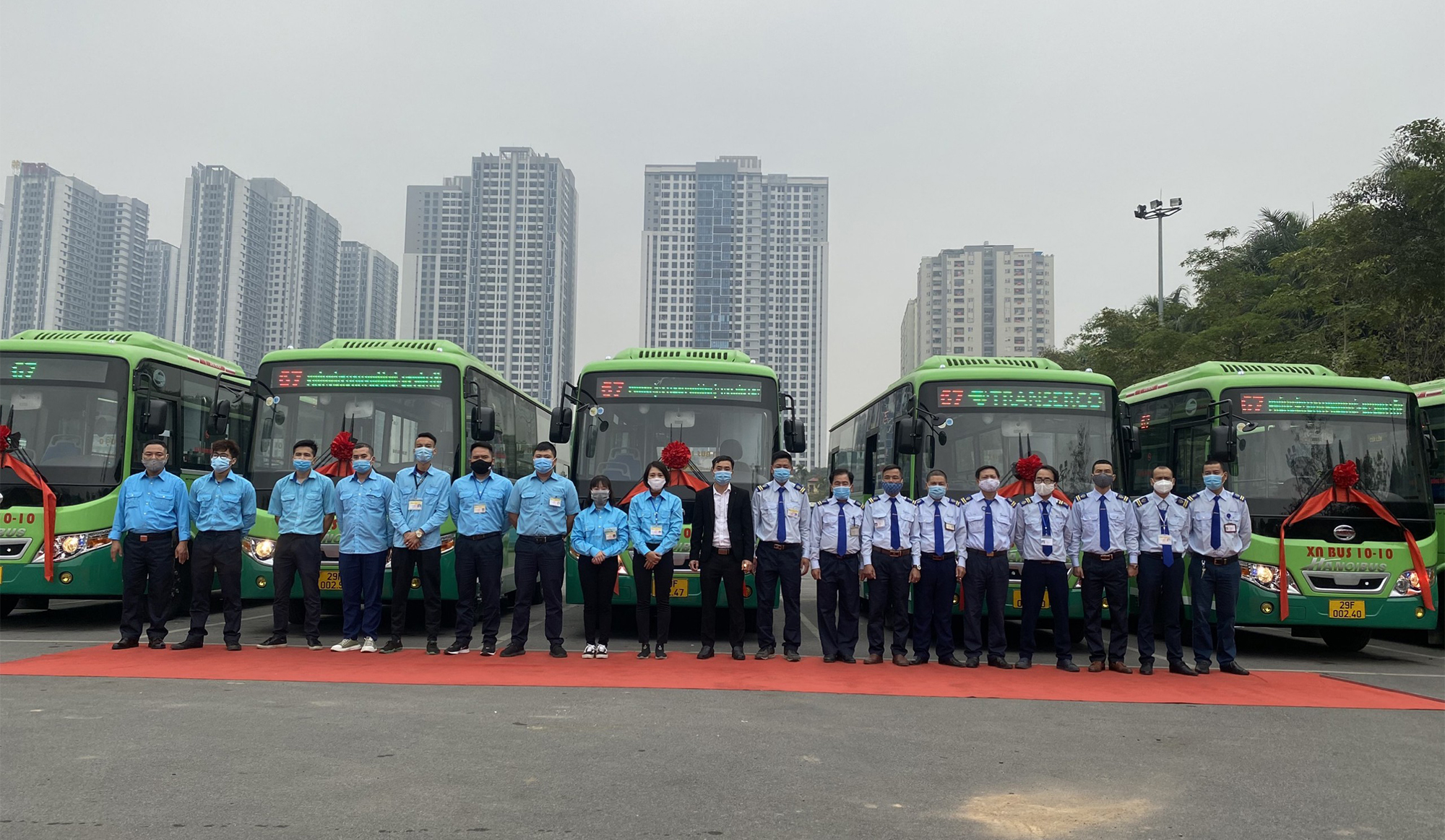 xe buýt của Xí nghiệp xe buýt 10.10
