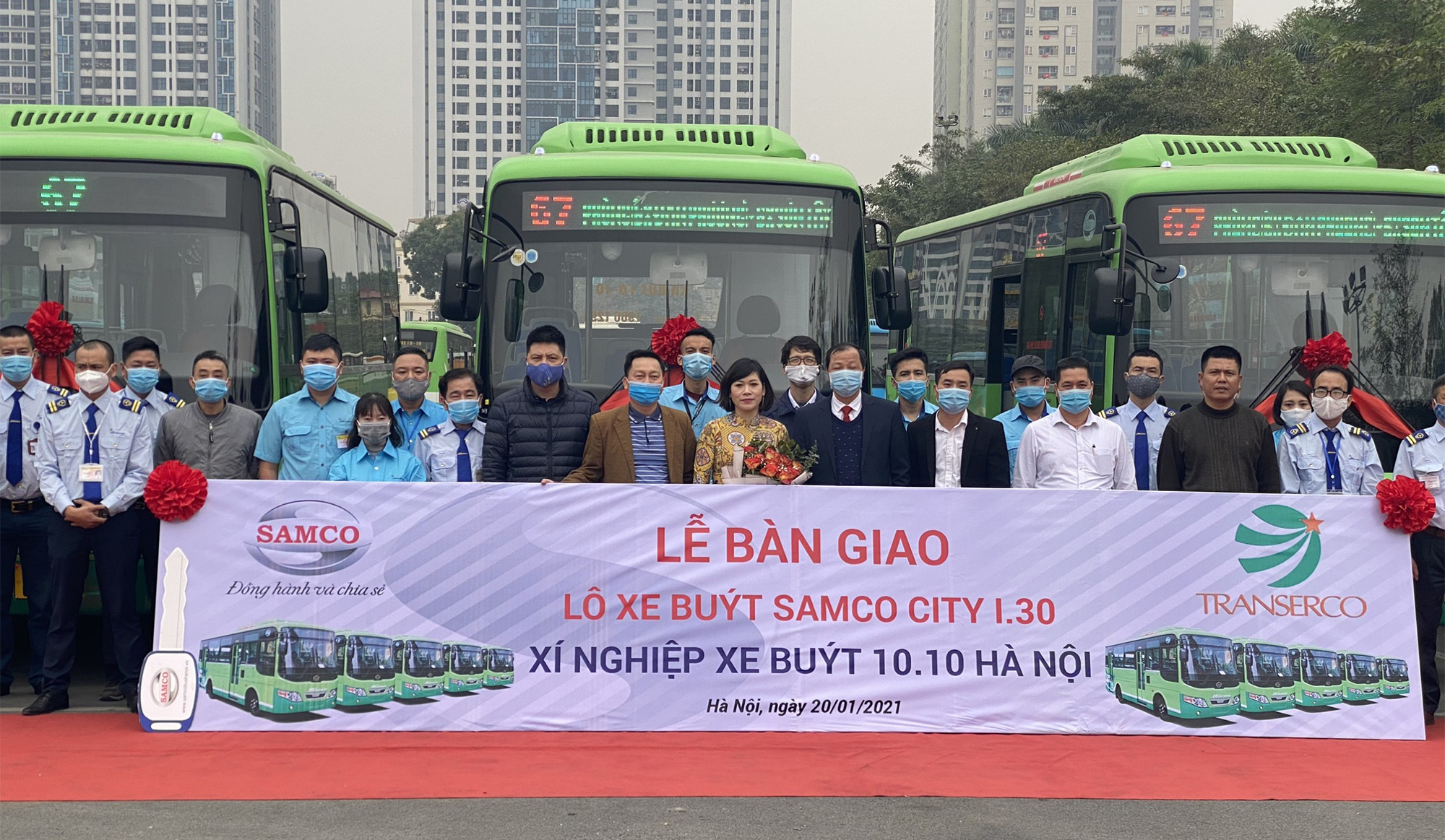 xe buýt của Xí nghiệp xe buýt 10.10