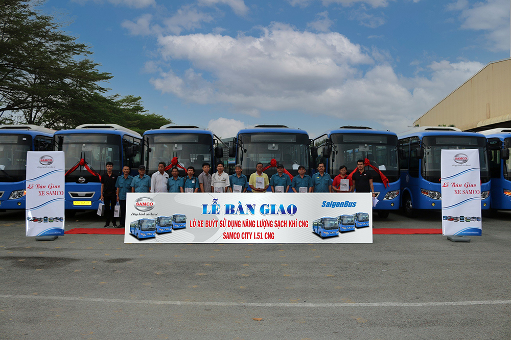 Bàn giao xe buýt Samco City I.51