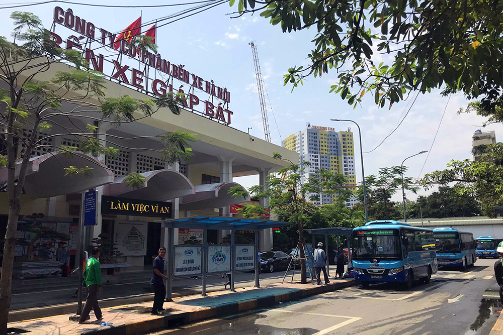 Bến xe Hà Nội dịp Tết 2024