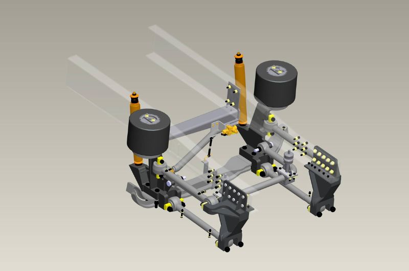 Bầu hơi trước xe khách