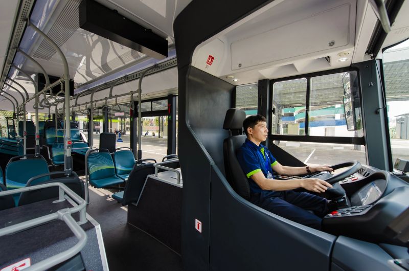 Xe buýt điện xanh hóa giao thông đô thị